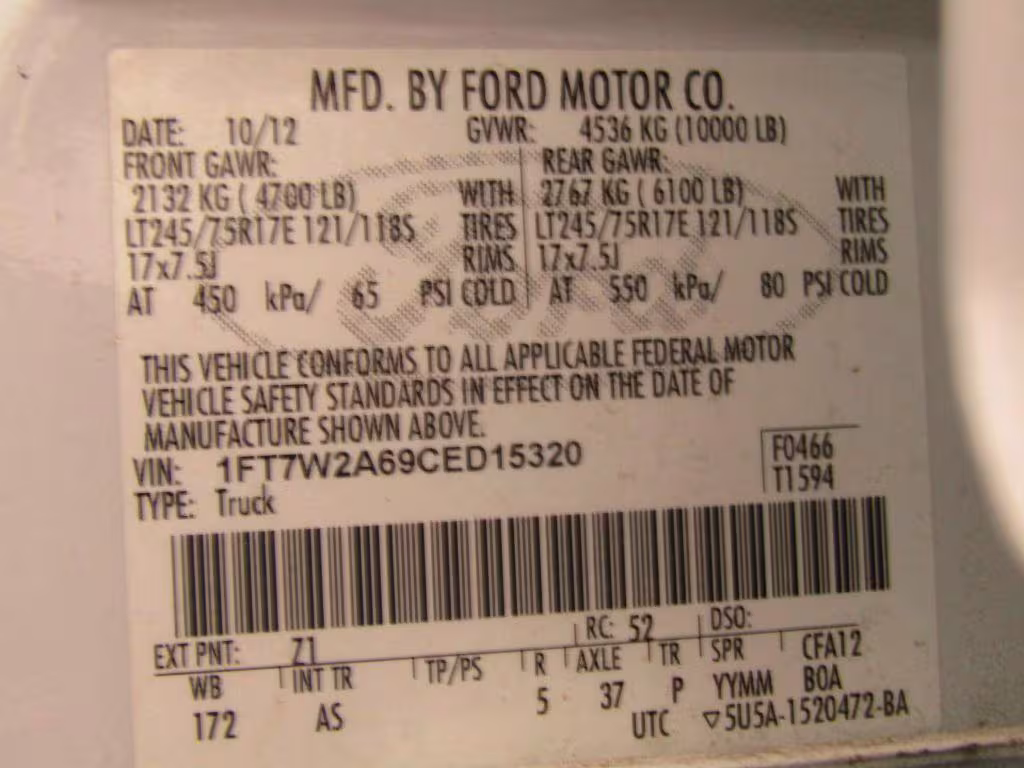 2012 Ford F-250 SD - 1FT7W2A69CED15320 - Image #25
