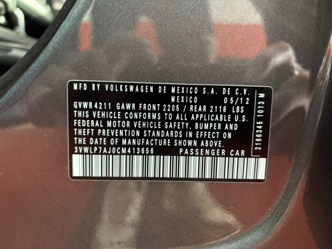 2012 Volkswagen Jetta - 3VWLP7AJ0CM413656 - Image #38