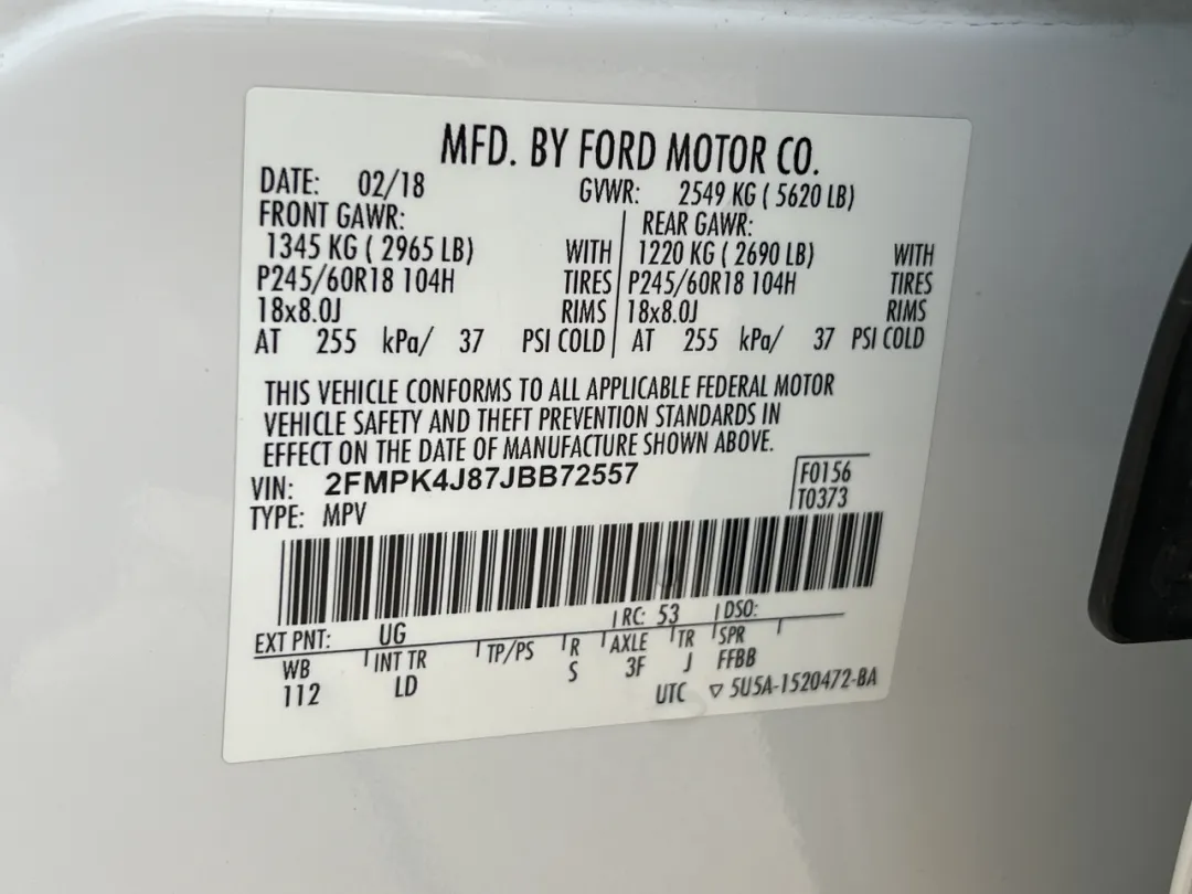 2018 Ford Edge - 2FMPK4J87JBB72557 - Image #48