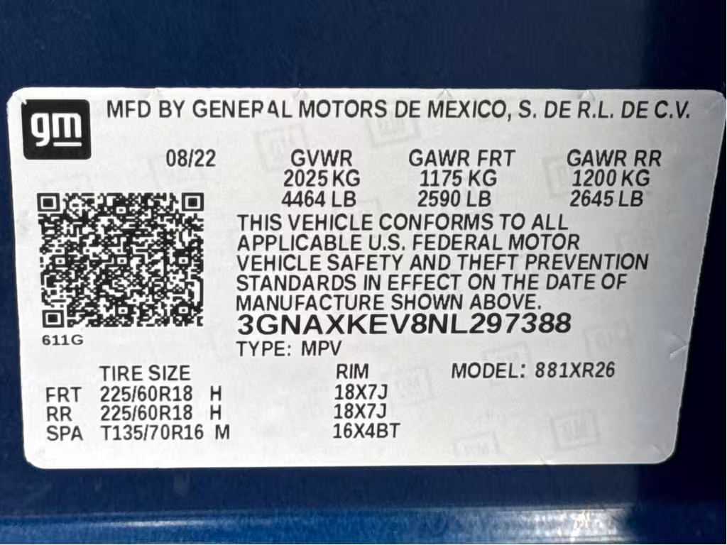 2022 Chevrolet Equinox - 3GNAXKEV8NL297388 - Image #25