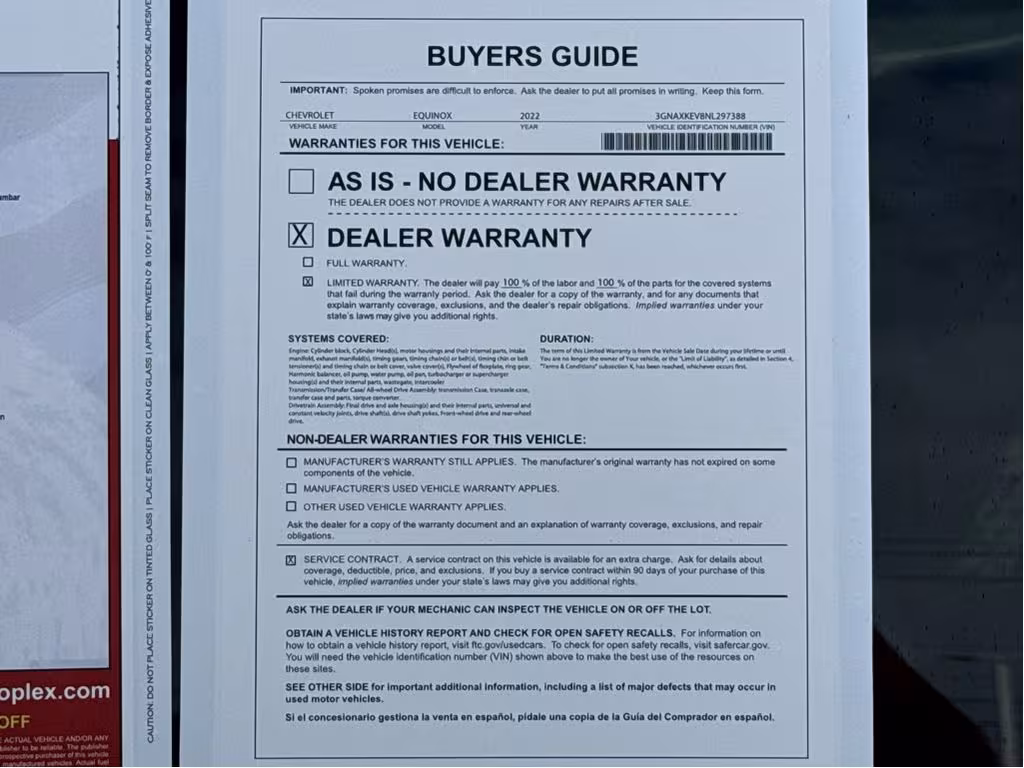 2022 Chevrolet Equinox - 3GNAXKEV8NL297388 - Image #26