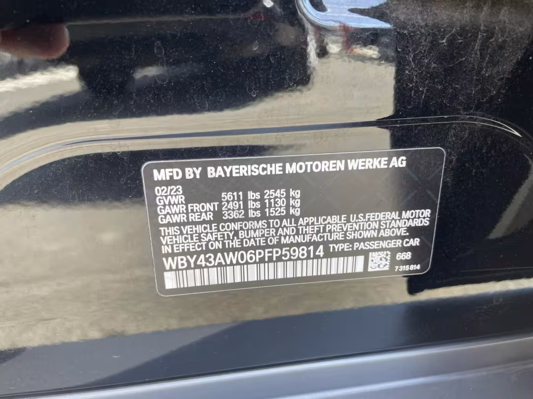 2023 BMW i4 - WBY43AW06PFP59814 - Image #11