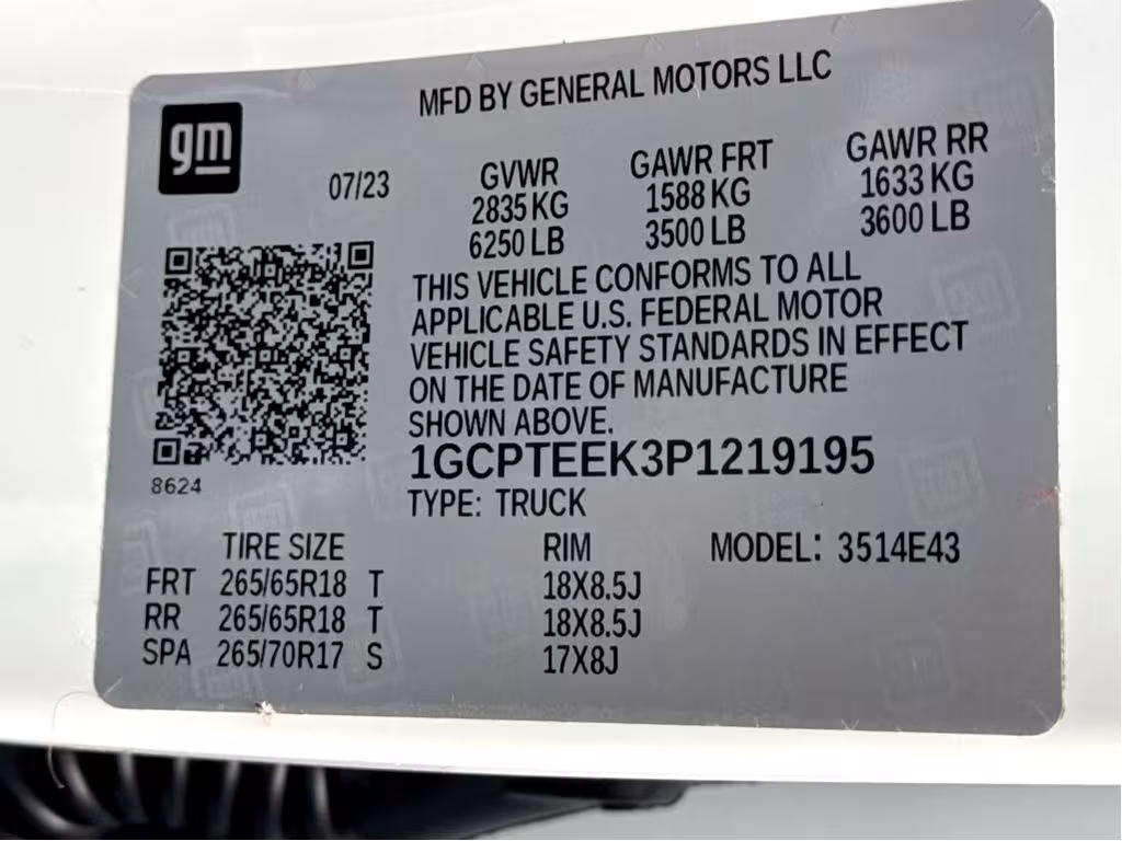 2023 Chevrolet Colorado - 1GCPTEEK3P1219195 - Image #25