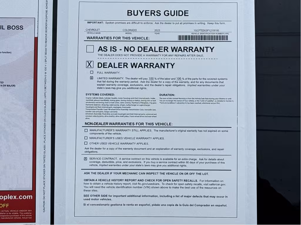 2023 Chevrolet Colorado - 1GCPTEEK3P1219195 - Image #26